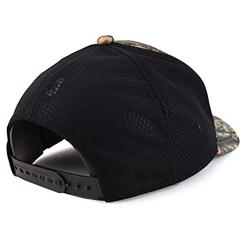 Trendy Apparel Shop Performance Camouflage Mesh Back Trucker Snapback Cap