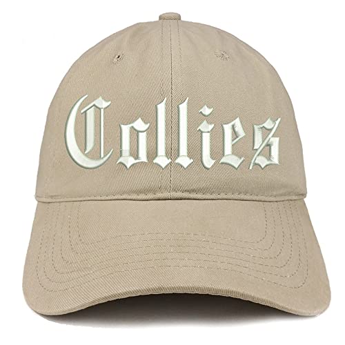 Trendy Apparel Shop Old English Collies Low Profile Soft Cotton Baseball Cap