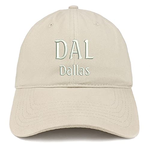 Trendy Apparel Shop DAL Dallas Low Profile Soft Cotton Baseball Cap