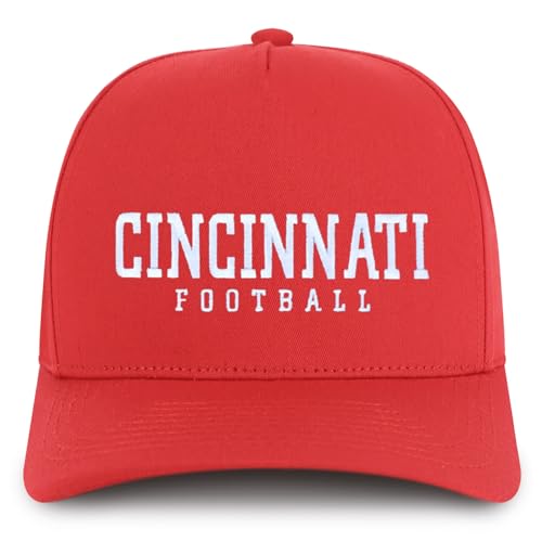 Trendy Apparel Shop Cincinnati Embroidered 5 Panel Structured Baseball Cap