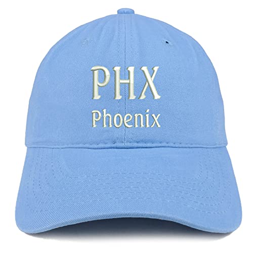 Trendy Apparel Shop PHX Pheonix Low Profile Soft Cotton Baseball Cap
