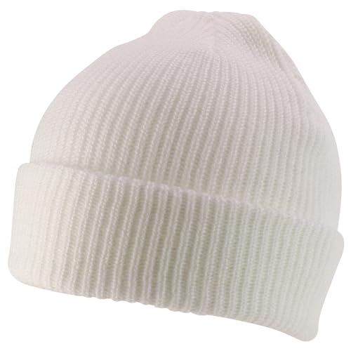 Trendy Apparel Shop Warm Winter Acrylic Ribbed Knit Cuff Beanie Hat