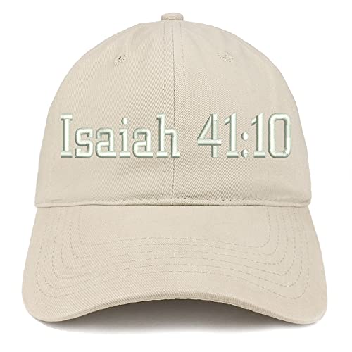 Trendy Apparel Shop Isaiah 41:10 Low Profile Soft Cotton Baseball Cap