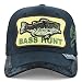 Trendy Apparel Shop Bass Embroidered Mesh Back Baseball Cap