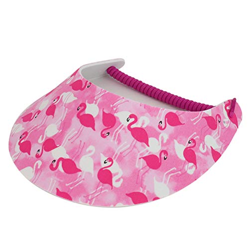 Trendy Apparel Shop Animal Theme Summer String Foam Sun Visors