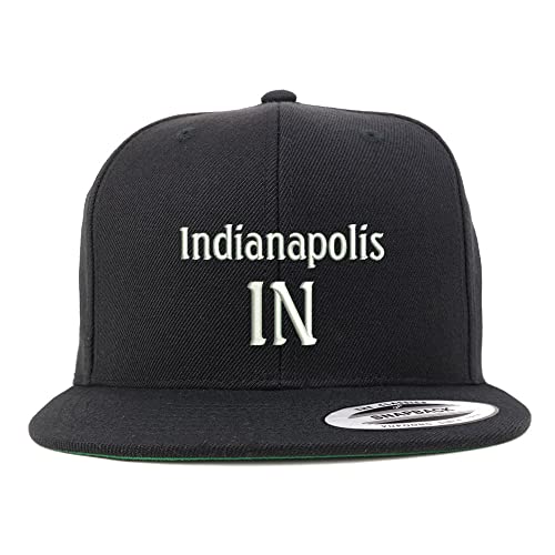 Trendy Apparel Shop Indianapolis in Embroidered Flatbill Snapback