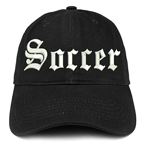 Trendy Apparel Shop Old English Soccer Low Profile Soft Cotton Baseball Cap