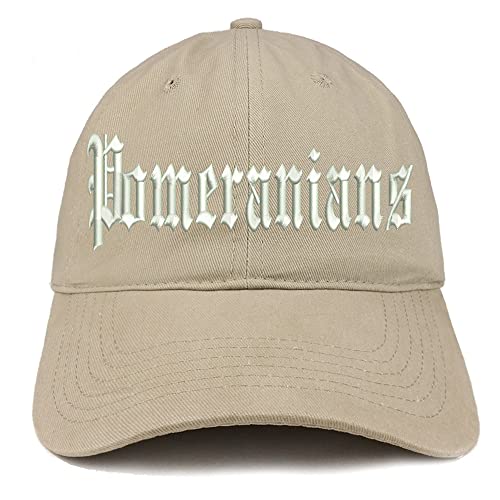 Trendy Apparel Shop Old English Pomeranians Low Profile Soft Cotton Baseball Cap