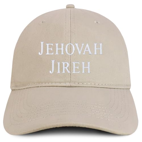 Trendy Apparel Shop Jehovah Jireh Embroidered Soft Cotton Baseball Cap