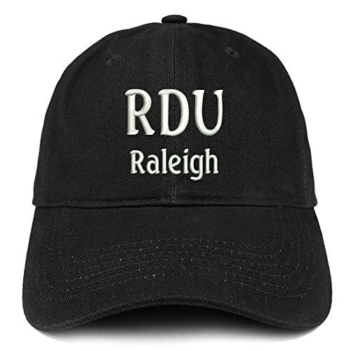 Trendy Apparel Shop RDU Raleigh Low Profile Soft Cotton Baseball Cap