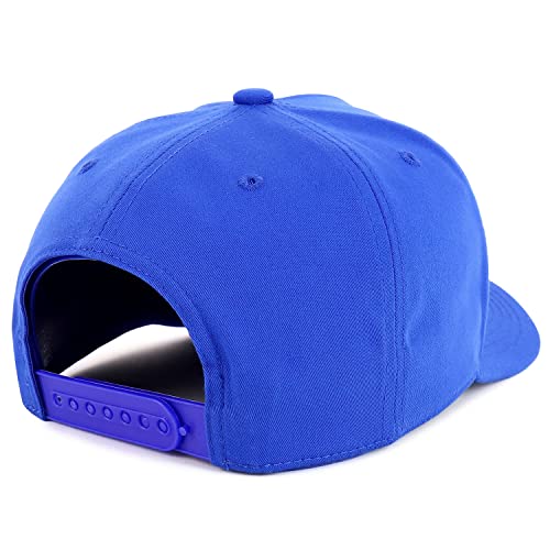 Trendy Apparel Shop Girl Dad Embroidered 5 Panel High Profile Structured Snapback Cap