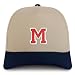 Trendy Apparel Shop Letter M Varsity Font 5 Panel Structured Baseball Cap