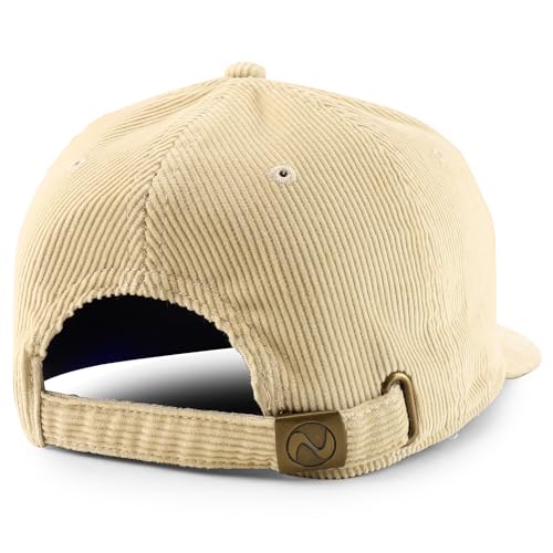 Trendy Apparel Shop Structured 6 Panel Cotton Corduroy Baseball Cap