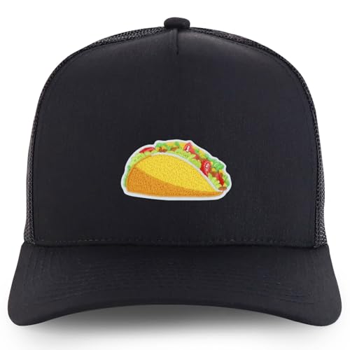 Trendy Apparel Shop Mexican Fiesta Taco Embroidered Patch Trucker Cap