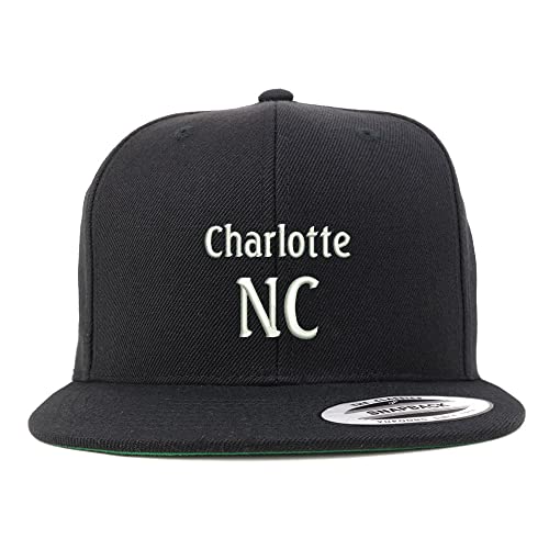 Trendy Apparel Shop Charlotte NC Embroidered Flatbill Snapback