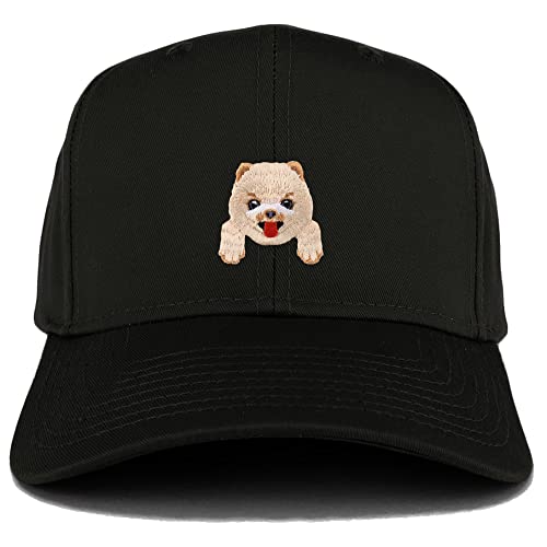 Trendy Apparel Shop Pomeranian Patch Strutured Baseball Cap