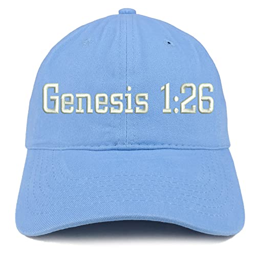 Trendy Apparel Shop Genesis 1:26 Low Profile Soft Cotton Baseball Cap