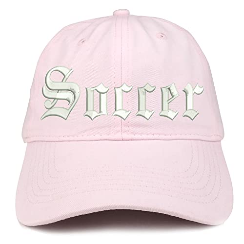 Trendy Apparel Shop Old English Soccer Low Profile Soft Cotton Baseball Cap