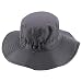 Trendy Apparel Shop Outdoor Large Brim Micro Mesh Performance Boonie Bucket Hat with Strap