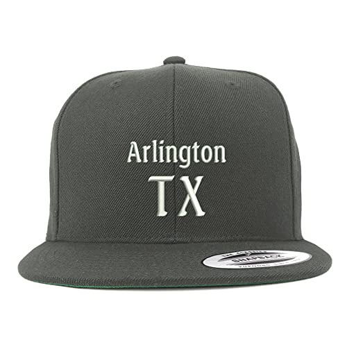 Trendy Apparel Shop Arlington TX Embroidered Flatbill Snapback