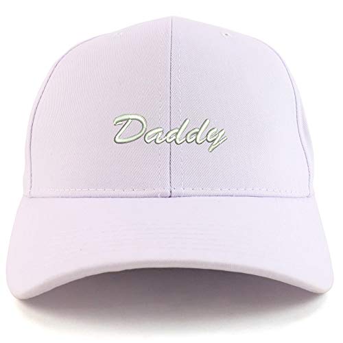 Trendy Apparel Shop Daddy Script Font Embroidered Sturctured Baseball Cap