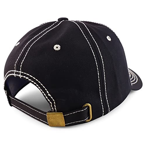 Trendy Apparel Shop MX Mexico Independence Eagle Snake Embroidered Cap