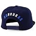 Trendy Apparel Shop Central America States Embroidered Flatbill Snapback Cap