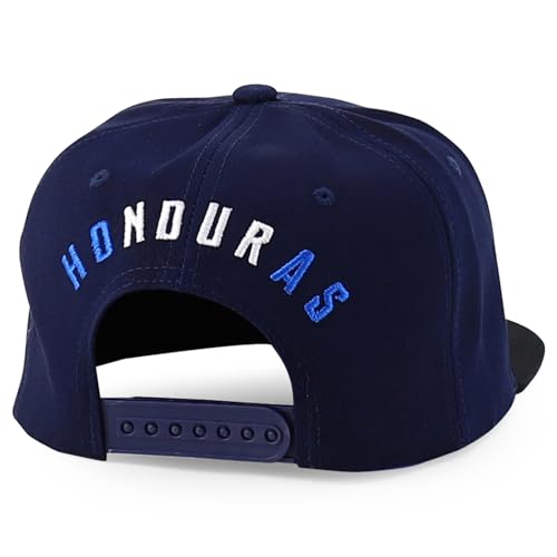 Trendy Apparel Shop Central America States Embroidered Flatbill Snapback Cap