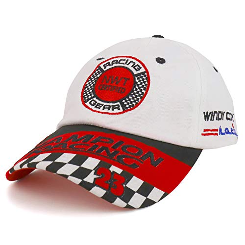 Trendy Apparel Shop Kid's Racecar Driver Racing Champion Costume Baseball Cap