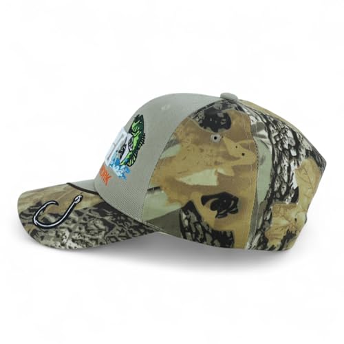 Trendy Apparel Shop 6 Panel Structured Fishing Embroidered Ball Cap