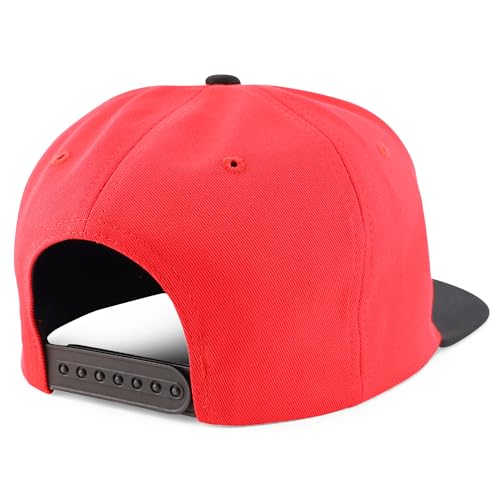 Trendy Apparel Shop Mexico Eagle Embroidered Flatbill Snapback Cap