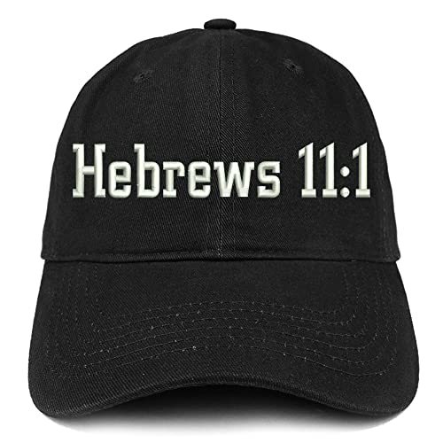 Trendy Apparel Shop Hebrews 11:1 Low Profile Soft Cotton Baseball Cap