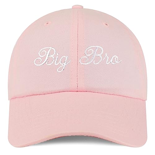 Trendy Apparel Shop Youth Size Big Bro Embroidered Unstructured Cotton Baseball Cap