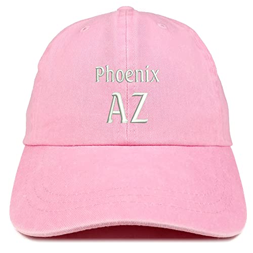 Trendy Apparel Shop Phoenix AZ Embroidered Pigment Dyed Washed Baseball Cap