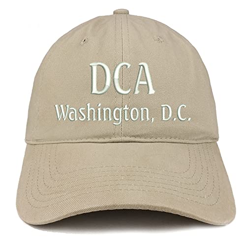 Trendy Apparel Shop DCA Washington DC Low Profile Soft Cotton Baseball Cap