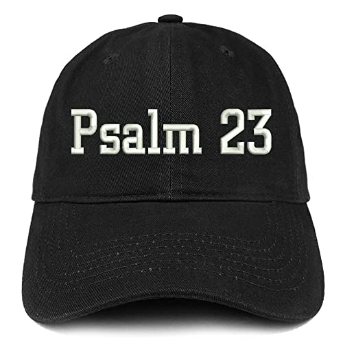 Trendy Apparel Shop Psalm 23 Low Profile Soft Cotton Baseball Cap