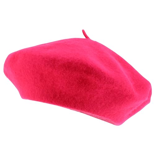 Trendy Apparel Shop Classic French Style Wool Beret Beanie Hat