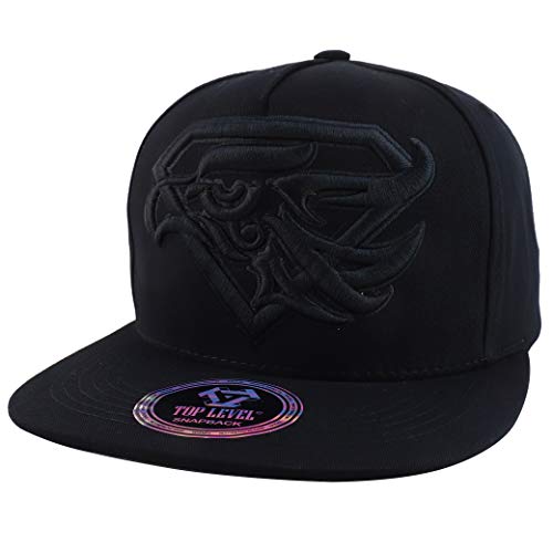 Trendy Apparel Shop Diamond Mexico Eagle Embroidered 5 Panel Flatbill Snapback Baseball Cap