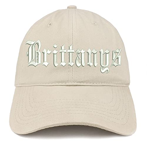 Trendy Apparel Shop Old English Brittanys Low Profile Soft Cotton Baseball Cap