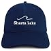 Trendy Apparel Shop Shasta Lake Embroidered Cotton Unstructured Low Profile Dad Hat