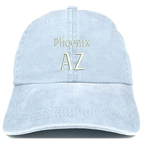 Trendy Apparel Shop Phoenix AZ Embroidered Pigment Dyed Washed Baseball Cap