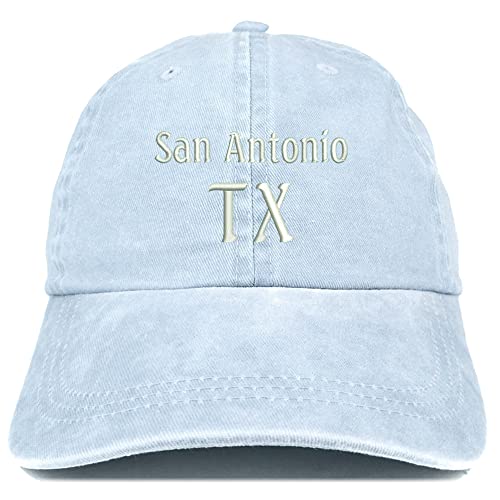 Trendy Apparel Shop San Antonio TX Embroidered Pigment Dyed Washed Baseball Cap