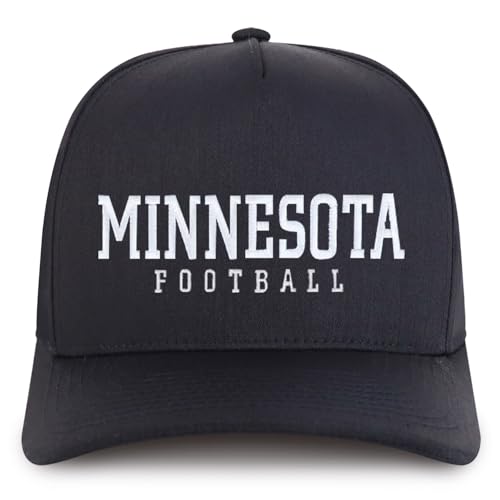 Trendy Apparel Shop Minnesota Embroidered 5 Panel Structured Baseball Cap