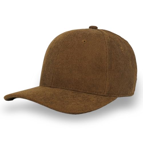 Trendy Apparel Shop Polyester Corduroy Structured Baseball Cap Dad Hat