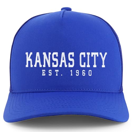Trendy Apparel Shop KansasCity Est.1960 Embroidered 5 Panel Snapback Trucker Cap