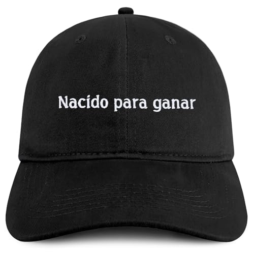 Trendy Apparel Shop Nacido para ganar Embroidered Cotton Low Profile Dad Hat