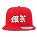 Trendy Apparel Shop Minnesota MN Old English Embroidered Flatbill Snapback