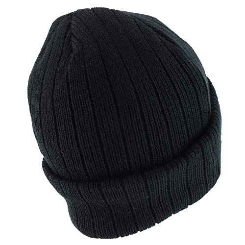 Trendy Apparel Shop Horse Patch Embroidered Outdoor Long Cuff Winter Beanie