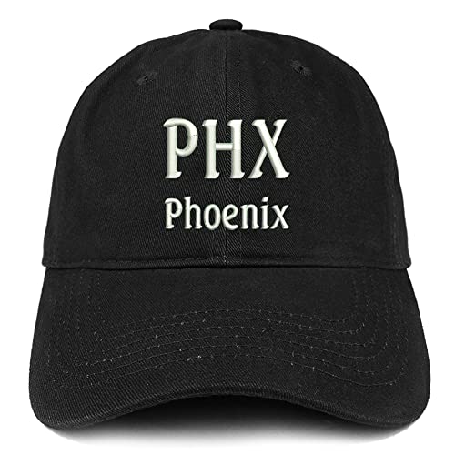 Trendy Apparel Shop PHX Pheonix Low Profile Soft Cotton Baseball Cap