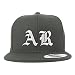 Trendy Apparel Shop Arkansas AR Old English Embroidered Flatbill Snapback